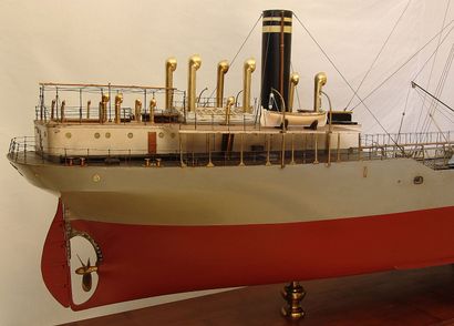 Shipyard model - Oil tanker SHAPUR 1922....