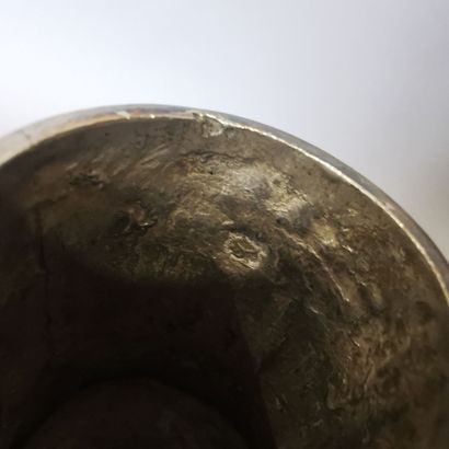 FLAMBEAU ET BOBECHE in silver (950). PARIS,...