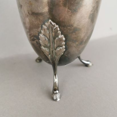 CAFETIERE in silver (950). PARIS, silversmith...