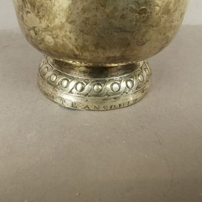 Silver TIMBALE (950). PARIS, 1789. It stands...
