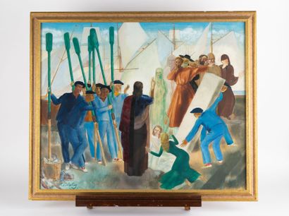 DELESCLUZE Edmond, 1905-1993
The resurrection...