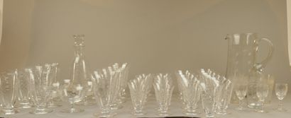 DAUM Nancy - Vers 1930
Service de verre en...
