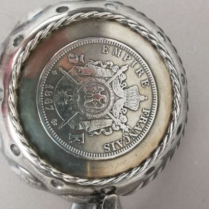 TASTEVIN in silver (950). PARIS, ap. 1867...