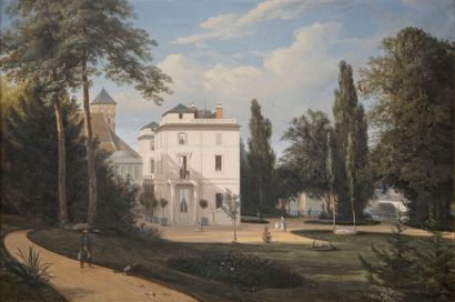 late 19th century SCHOOL
Chateau à Chatou
oil...
