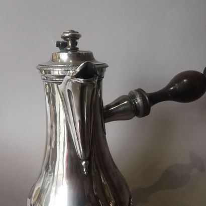 CAFETIERE in silver (950). PARIS, Jean-Nicolas...