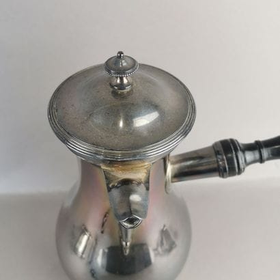 CAFETIERE in silver (950). PARIS, Louis LEGAY,...
