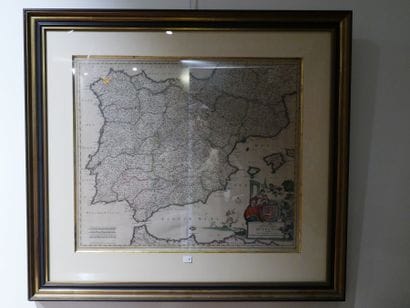 Frédérik de Wit (1629-1706)
Framed map of...