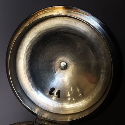 CAFETIERE in silver (950). PARIS, Louis LEGAY,...