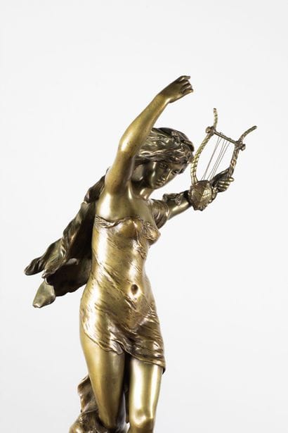 Mathurin MOREAU (1822-1912)
Nymphe à la lyre
Epreuve...