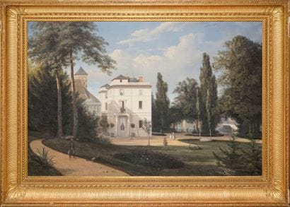 late 19th century SCHOOL
Chateau à Chatou
oil...