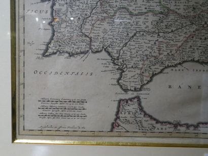 Frédérik de Wit (1629-1706)
Framed map of...