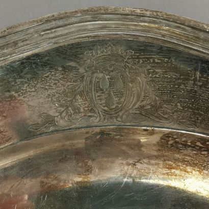 Silver PLAT (950). RENNES, attr. to Pierre-Julien...