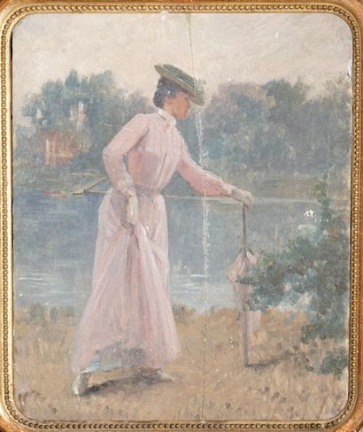 REALIER-DUMAS Maurice, attributed to
Woman...