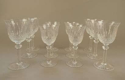 SAINT-LOUIS, Service Tommy
Suite de six verres...