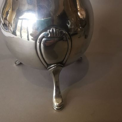 CAFETIERE in silver (950). PARIS, Jean-Nicolas...