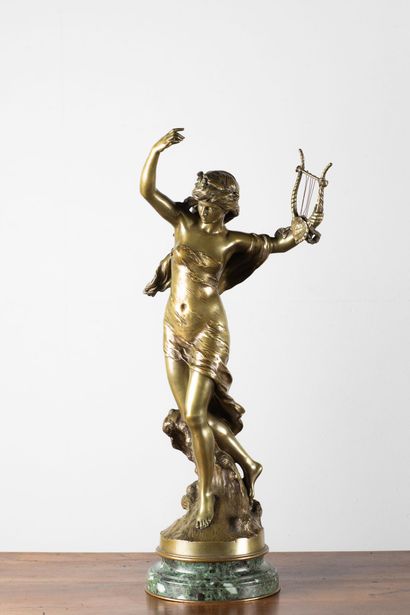 Mathurin MOREAU (1822-1912)
Nymphe à la lyre
Epreuve...