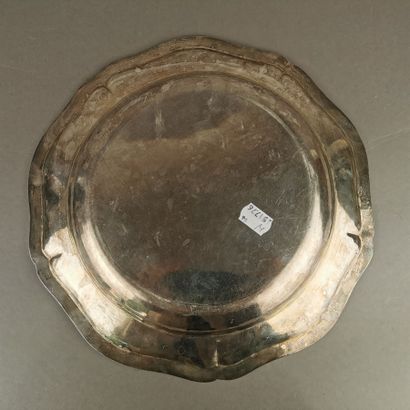 Silver PLAT (950). RENNES, attr. to Pierre-Julien...