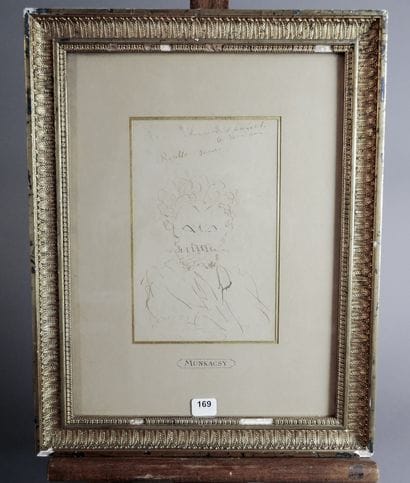 VON MUNKACSY Mihaly, attributed to
Portrait-charge...