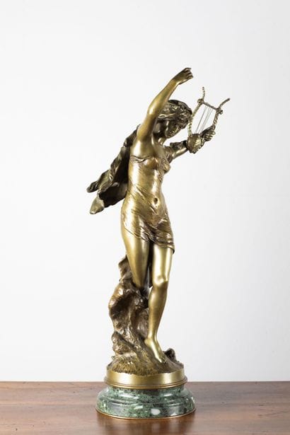Mathurin MOREAU (1822-1912)
Nymphe à la lyre
Epreuve...