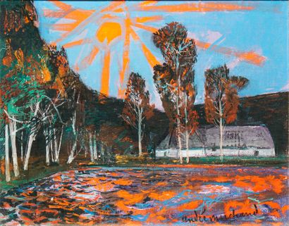 MARCHAND André, 1907-1997
Etang de Chazelle,...