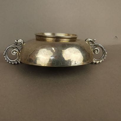 SILVER WEDDING CUP (950). SAINT-MALO, 1716-1718...
