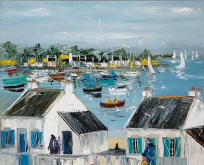 SANSEAU Christian, born 1956
Ambiance du...