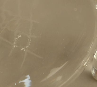 DAUM Nancy - Vers 1930
Service de verre en...