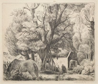 BEAUFRERE Adolphe, 1876-1960
The farm mare,...