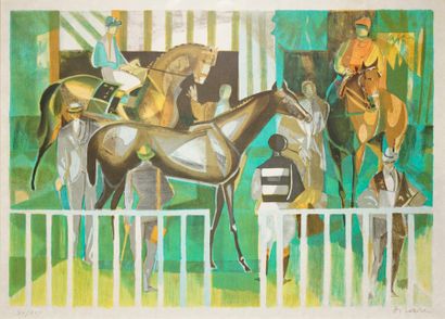 HILAIRE Camille, 1916-2004
The paddock
color...