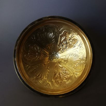 Gilt silver CIBOIRE (950). PARIS, 1819-1838....