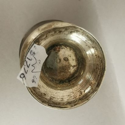 Silver TIMBALE (950). PARIS, 1789. It stands...