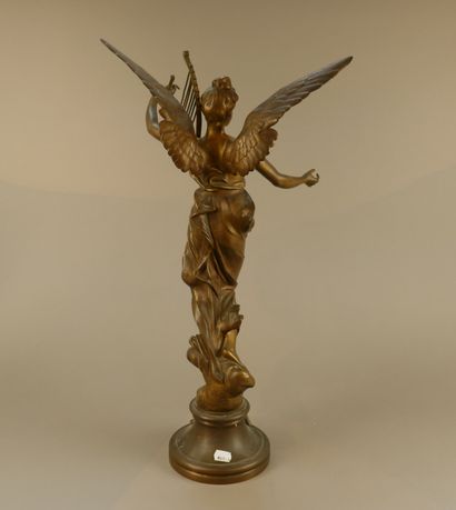 D'après Eugène MARIOTON
L'Inspiration
Bronze...