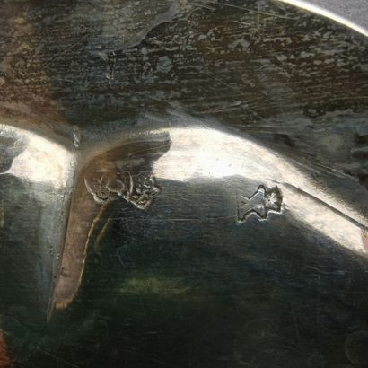 Silver PLAT (950). RENNES, attr. to Pierre-Julien...