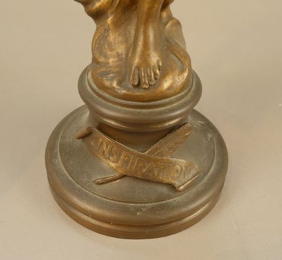 D'après Eugène MARIOTON
L'Inspiration
Bronze...