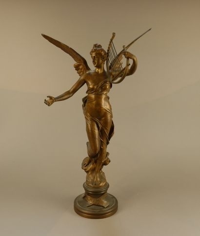 D'après Eugène MARIOTON
L'Inspiration
Bronze...
