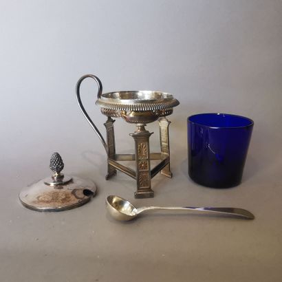 MOUTARDIER AND MOUTARDE LOUCHE in silver...