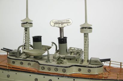 FLEISCHMANN toy boat - Battleship with spur....