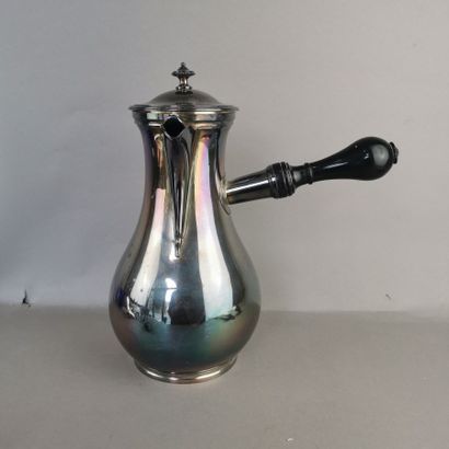 CAFETIERE in silver (950). PARIS, Louis LEGAY,...