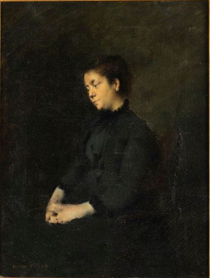 PICARD Georges, 1857-1946
Woman in Black...