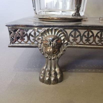 SILVER OILKEEPER-VINEGARIAN. PARIS, goldsmith...