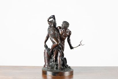 Ecole française du XIXe siècle
Neptune et...
