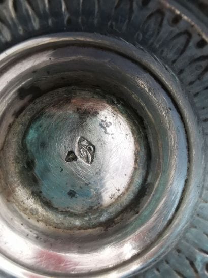 Silver TIMBALE (950). PARIS, César TONNELIER,...