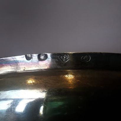 SILVER SAUCIERE AND SLEEPER (950). PARIS,...