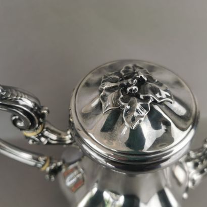 Silver THEIERE (950). PARIS, Benoît LANOS,...