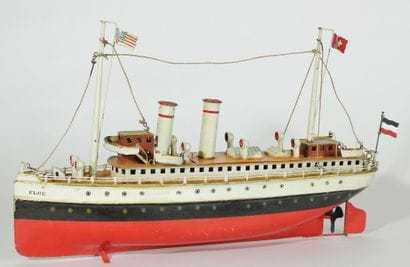 MARKLIN toy boat - Liner with two fireplaces,...