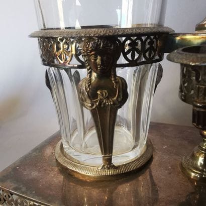 SILVER OILKEEPER-VINEGARIAN. PARIS, goldsmith...