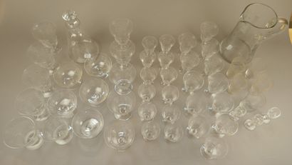 DAUM Nancy - Vers 1930
Service de verre en...