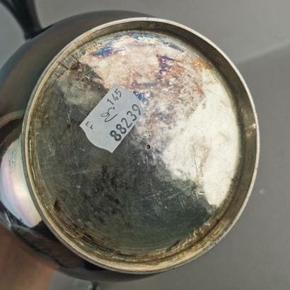 CAFETIERE in silver (950). PARIS, Louis LEGAY,...