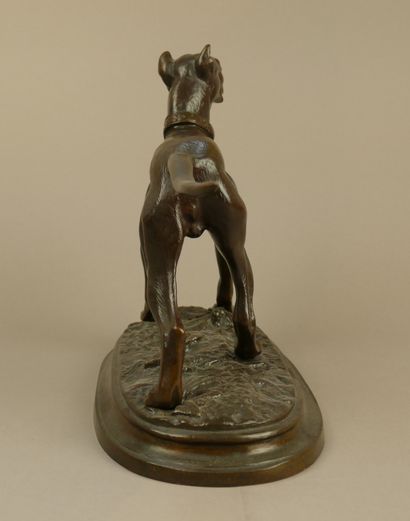 Ecole Moderne
Dogue allemand 
Bronze patiné...