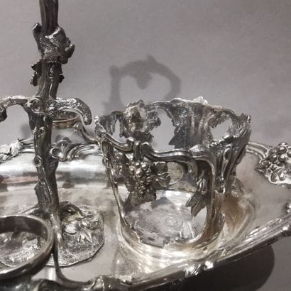 Silver HUILIER-VINAIGRIER (950). PARIS, François-Julien...